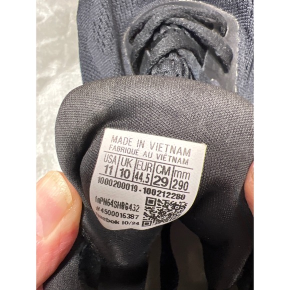 Reebok Nano Gym Men\'s Cross Training Shoes Size 11 Black White Athletic Sneakers main image 14